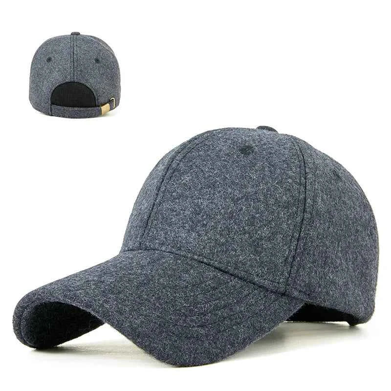 Premium Felt Dad Hat - Warm & Stylish
