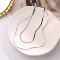 Luxury 14K Gold Plated Multi Layer Round Beads Necklace