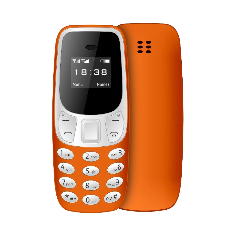 Compact Mini Mobile Phone - Unlocked Dual SIM & Bluetooth Dialer