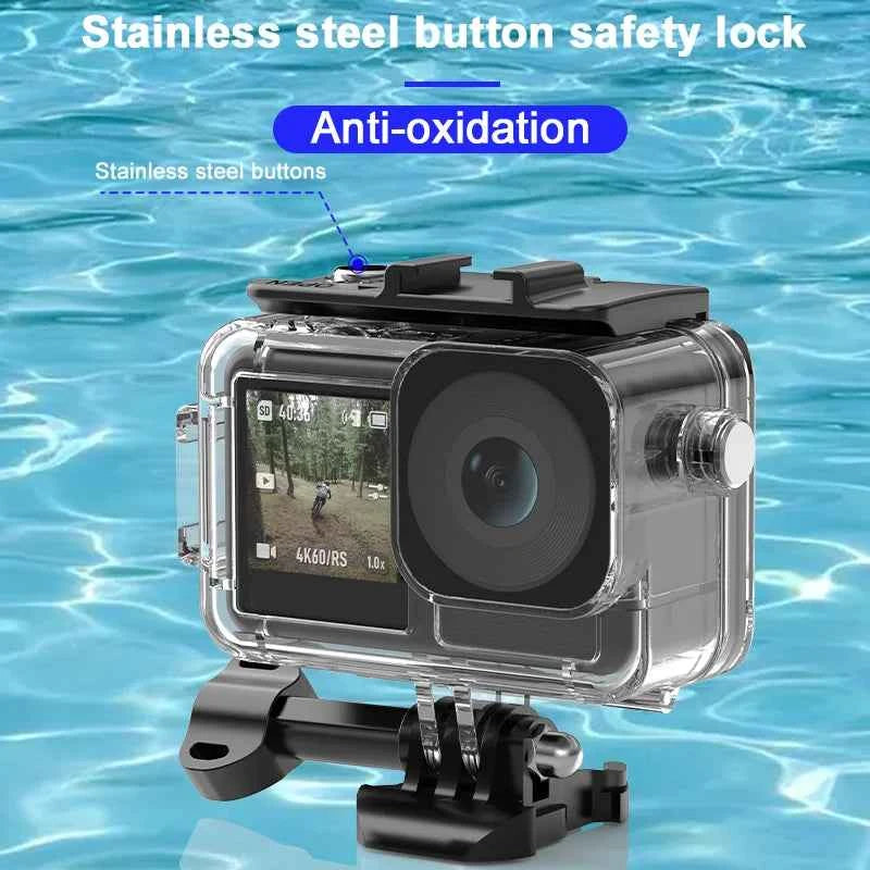 Professional Waterproof Case for DJI Osmo Action 5 4 3