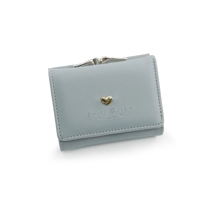 Luxury Women Mini Wallet - Compact Leather Card Holder