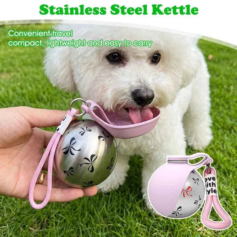 Premium Portable Pet Water Bowl - Foldable & Leak-Proof
