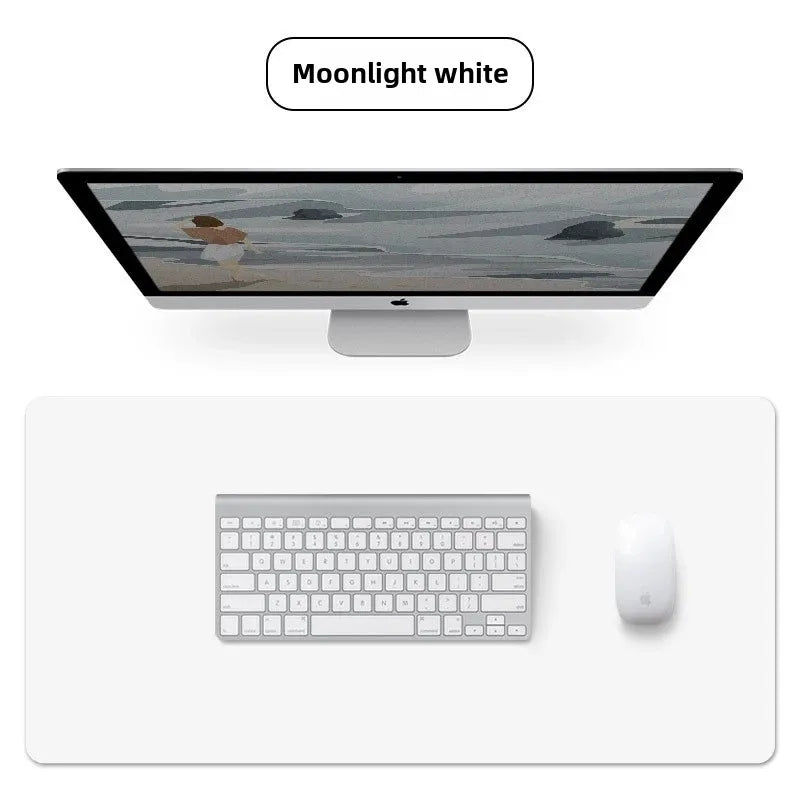 Premium PU Leather Desk Mat - Waterproof & Large