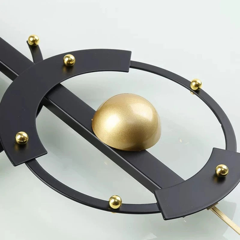 Elegant Premium Nordic Wall Clock - Modern Digital Design
