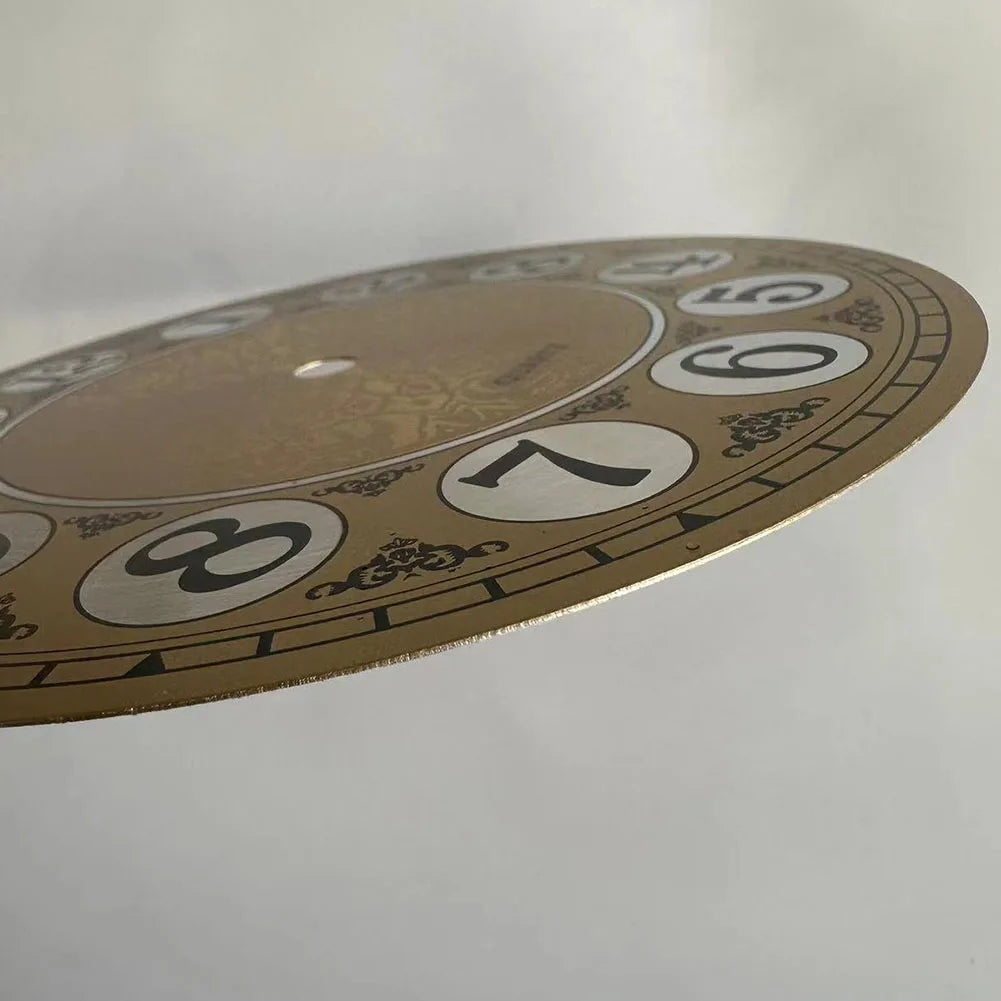 Premium Aluminium Clock Dial - 180mm Arabic Numerals