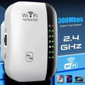 Premium Wireless WiFi Range Extender - 300Mbps Signal Booster