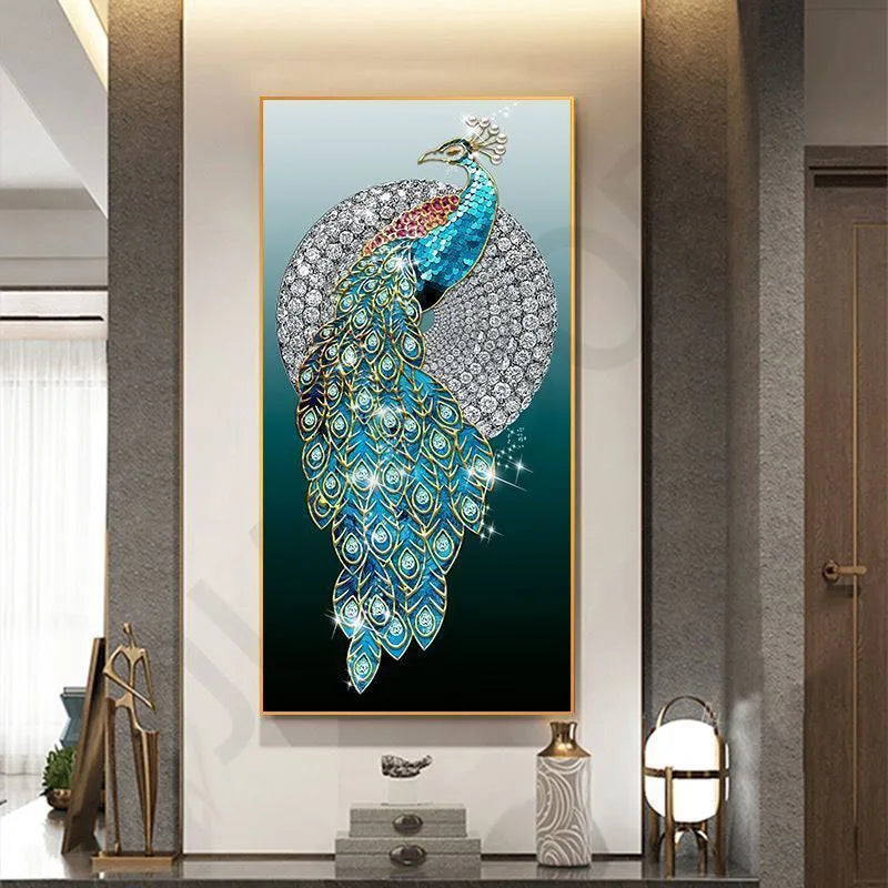 Luxury European LED Wall Painting - Illuminated Art Decor