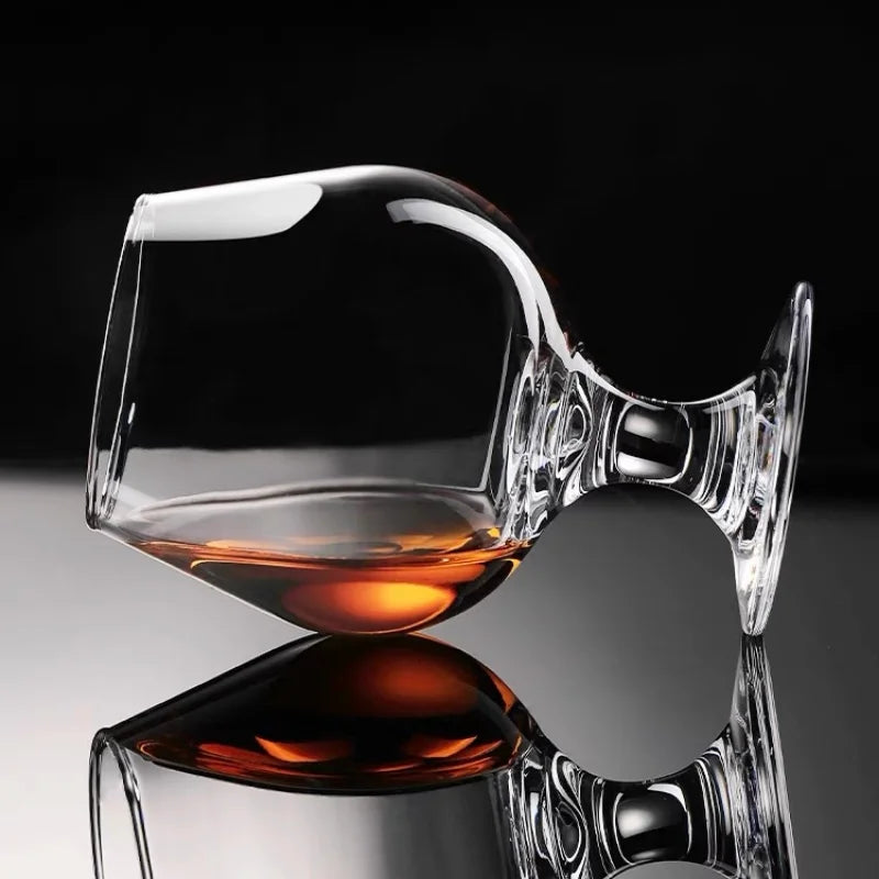 Elegant Lead-Free Wine Glass - Versatile Brandy Whiskey Cup