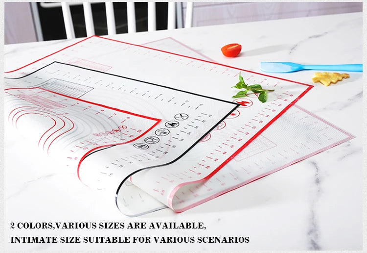 Professional Silicone Baking Mat - Non-Stick Dough Pad