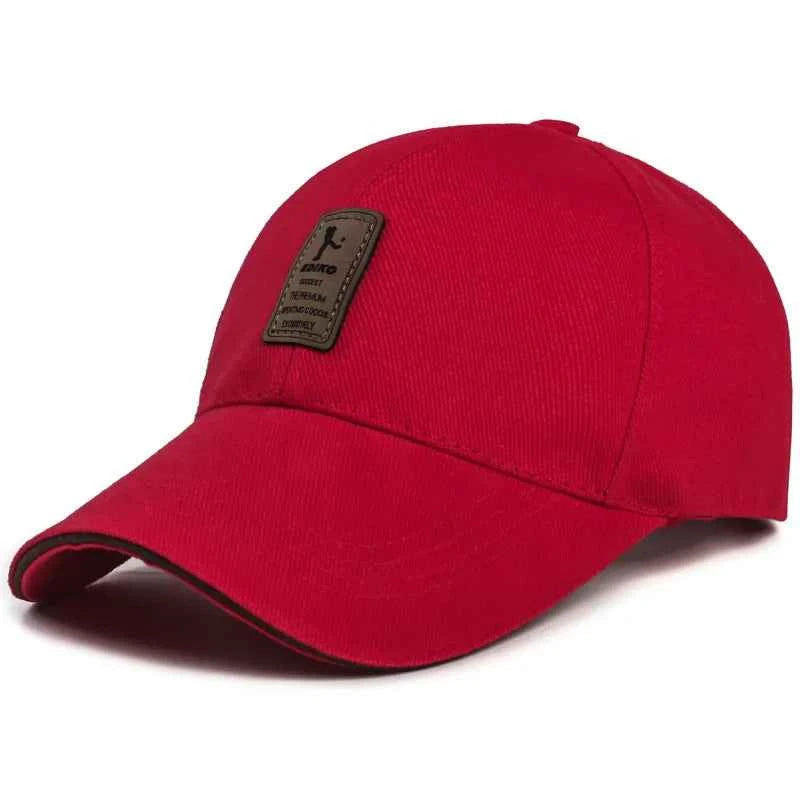 Premium Structured Baseball Cap - Solid Snapback Sunhat