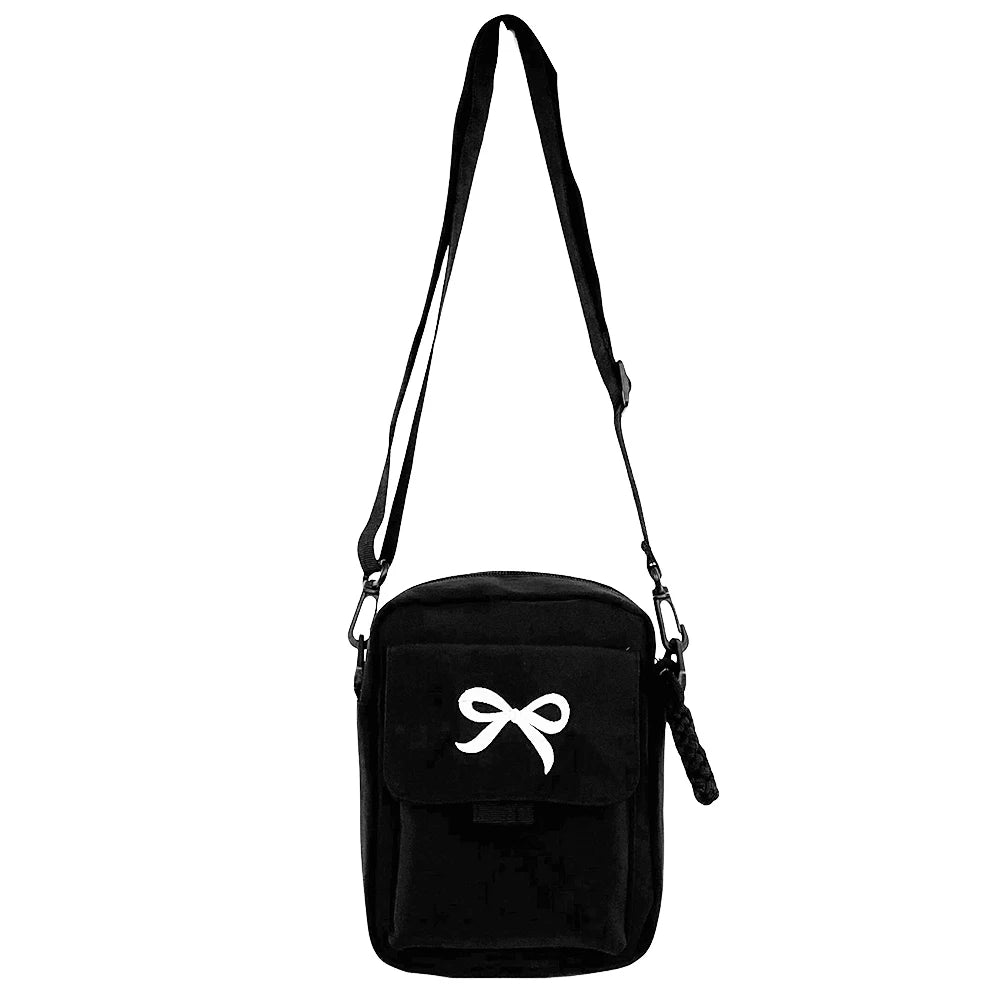 Elegant Bow Shoulder Bag - Chic Satchel
