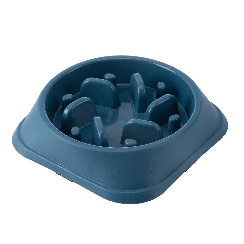 Premium Pet Slow Feeder Bowl - Healthy Eating Solution
