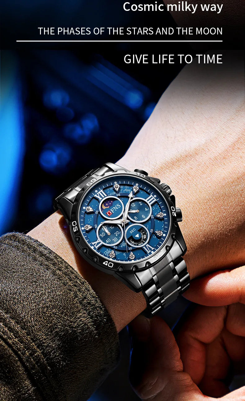 Premium Men's Military Watch - Waterproof Quartz