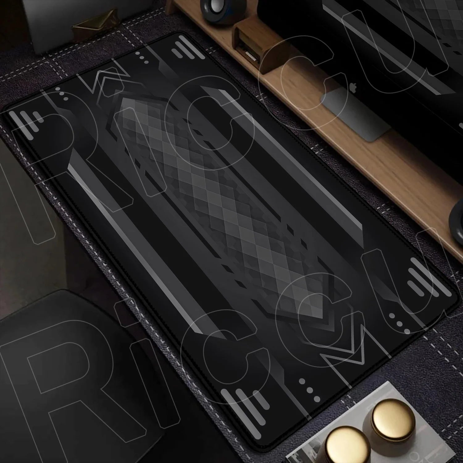 Premium HD Sci-Fi Gaming Mouse Pad - Large Desk Mat