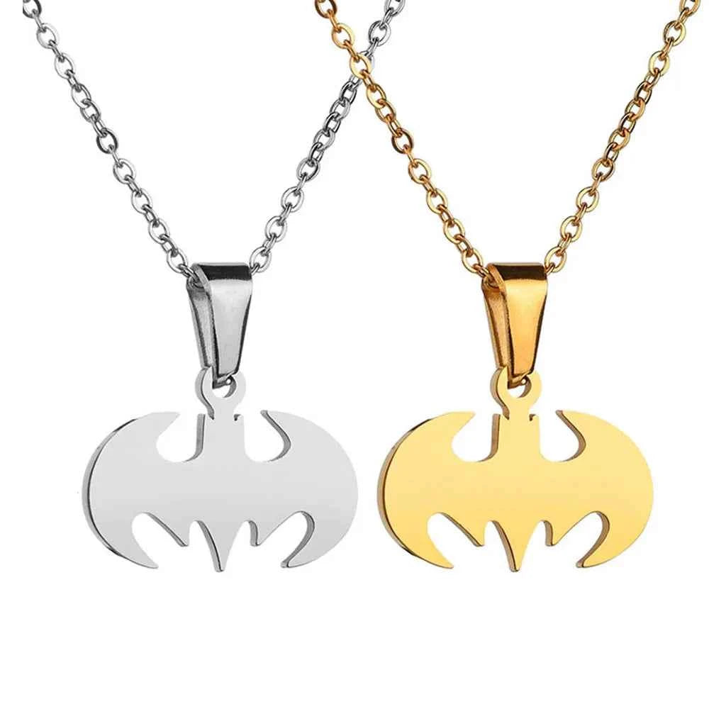 Gothic Bat Pendant Necklace - Premium Stainless Steel Jewelry