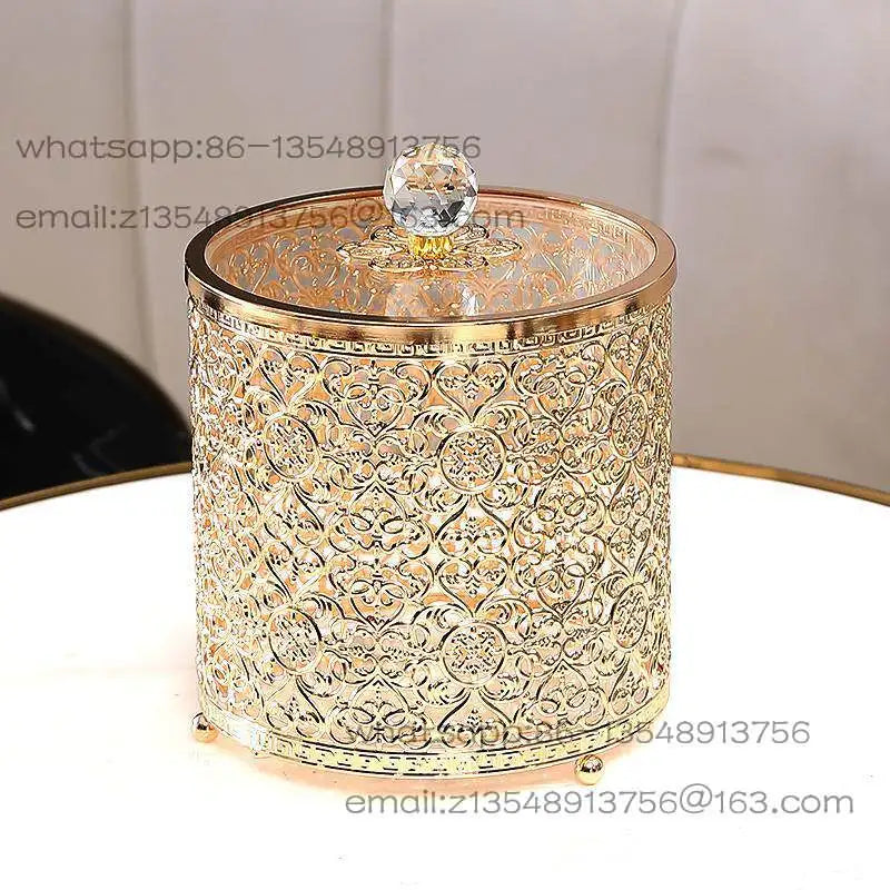 Premium Desktop Storage Bucket - Elegant Home Organizer