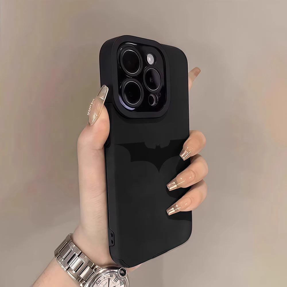Luxury Leather Lambskin Phone Case - Shockproof Protection