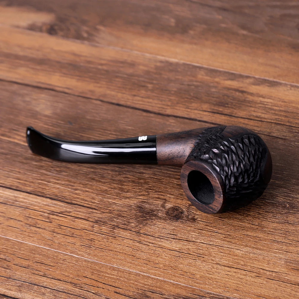 Premium Sherlock Holmes Hand-Carved Tobacco Pipe