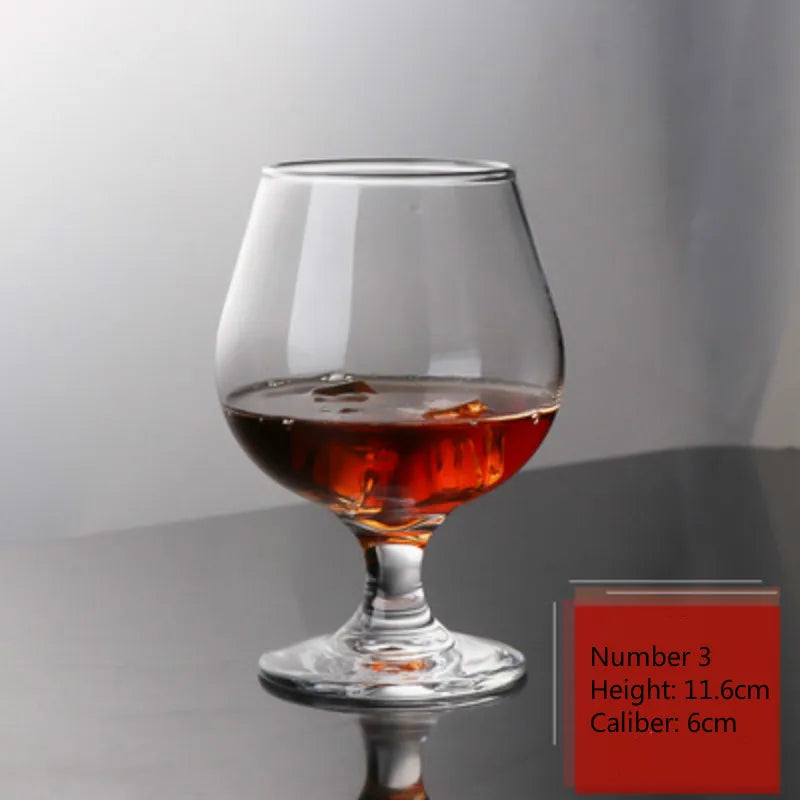 Elegant Lead-Free Wine Glass - Versatile Brandy Whiskey Cup
