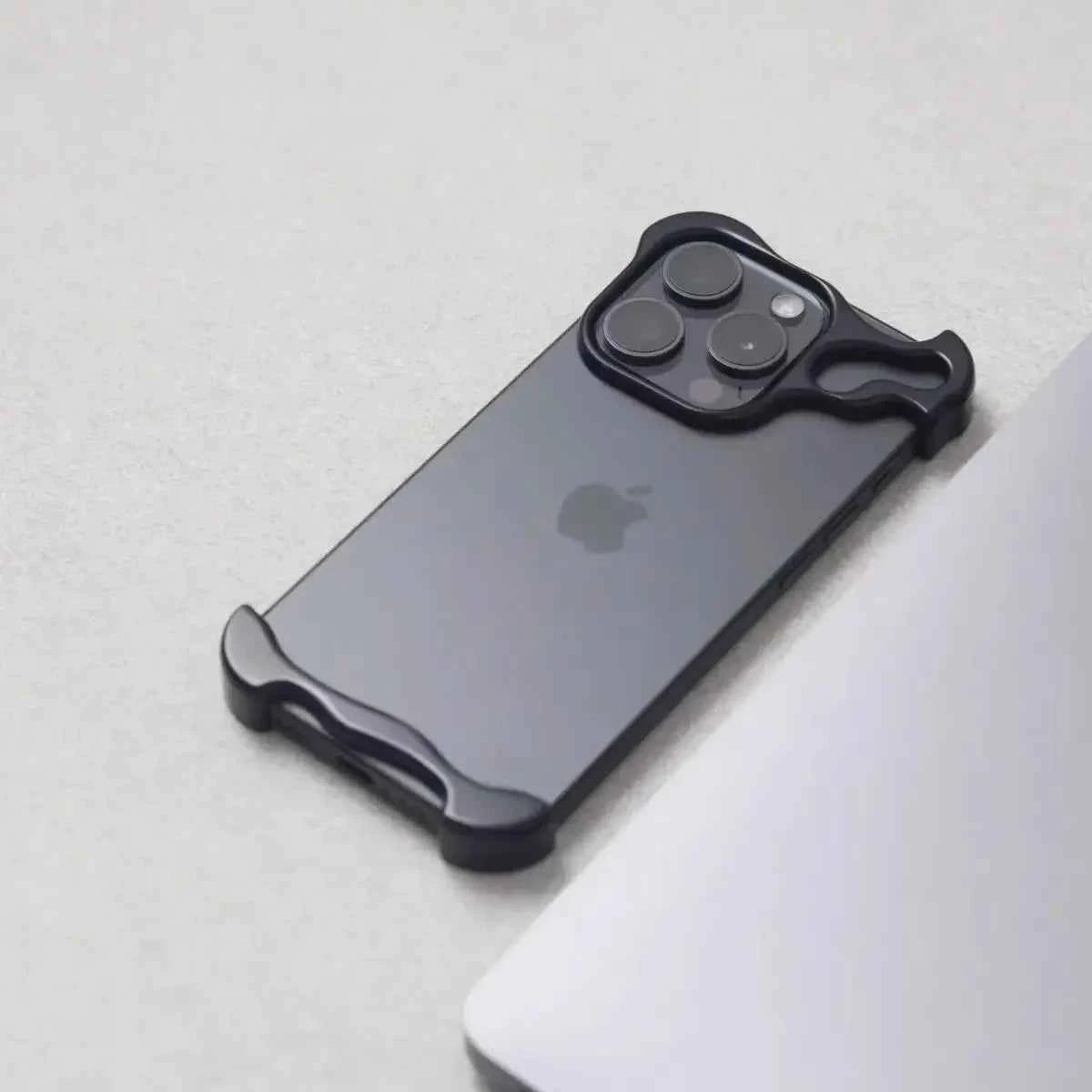 Premium Aluminum Alloy Phone Case - Irregular Bumper Protection