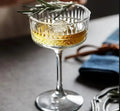 Creative cocktail glass - elegant crystal red wine cup for parties