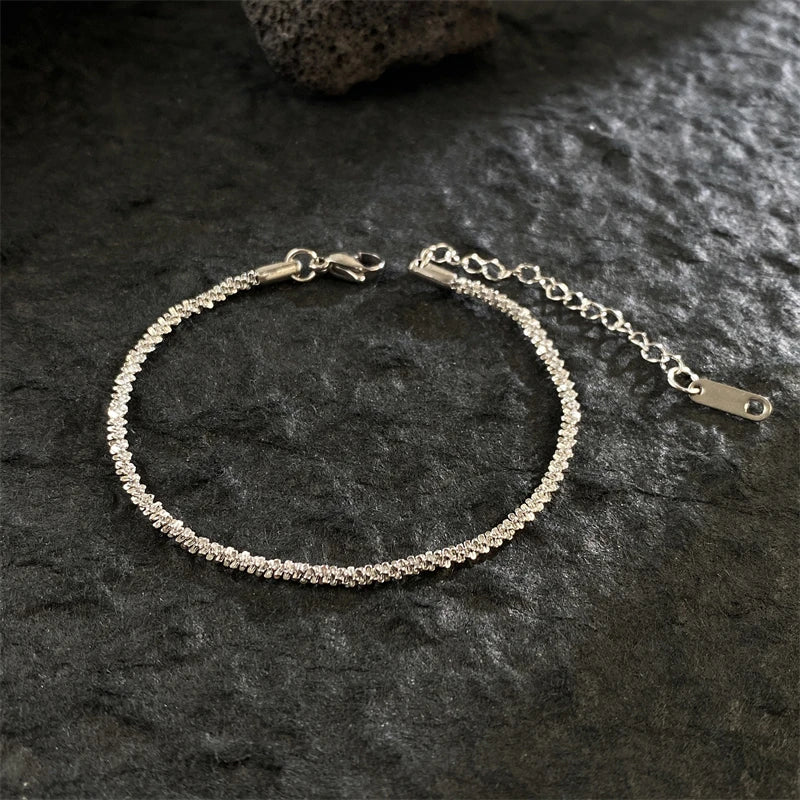 Premium Clover Charm Bracelet - 18K Gold Plated Adjustable