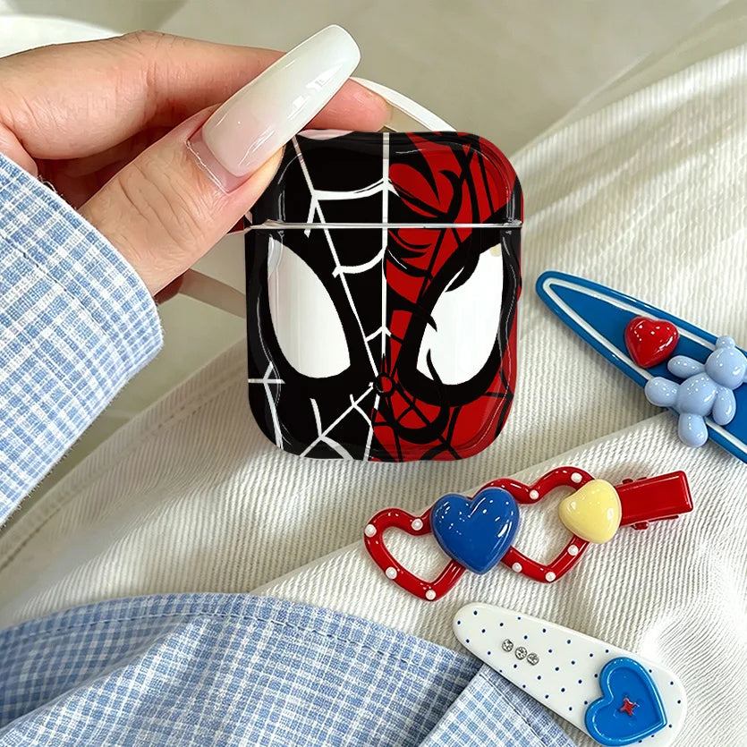 Premium Spiders-Man 3D Wave Silicone Case for AirPods
