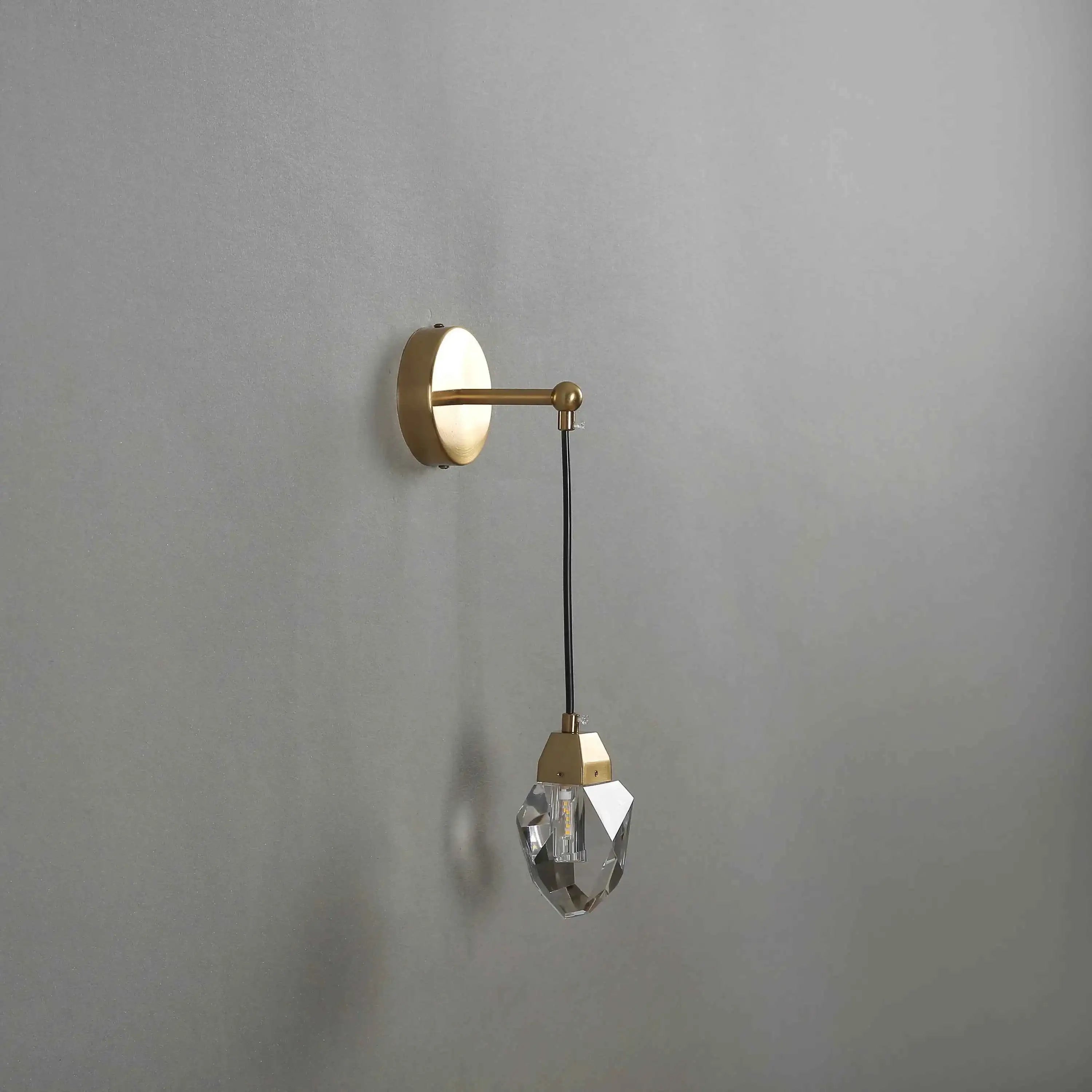 Premium Modern Gold Wall Lamp - G9 Indoor Lighting