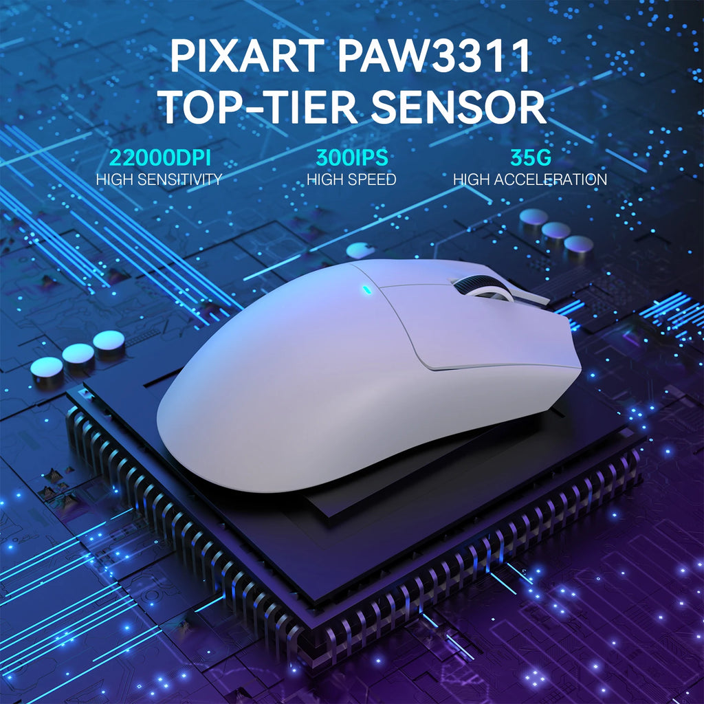 Premium Lightweight Wireless Gaming Mouse - 22K DPI PAW3311