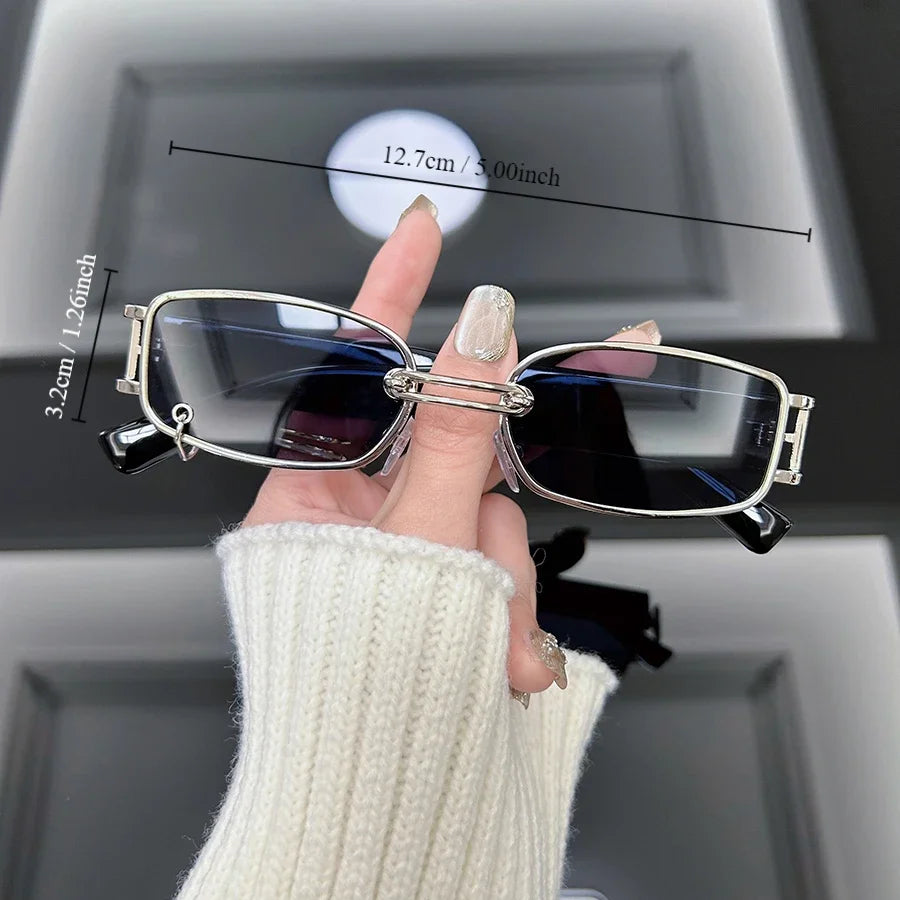 Luxury Square Sunglasses - Vintage Designer Fashion Shades