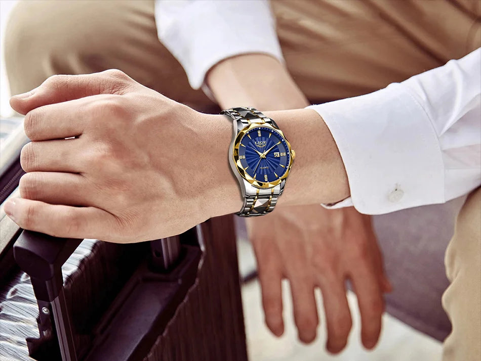 Elegant Women's Luxury Quartz Watch - Waterproof & Luminous