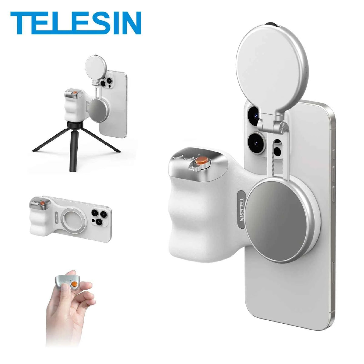 Professional Magnetic Phone Holder & Camera Grip