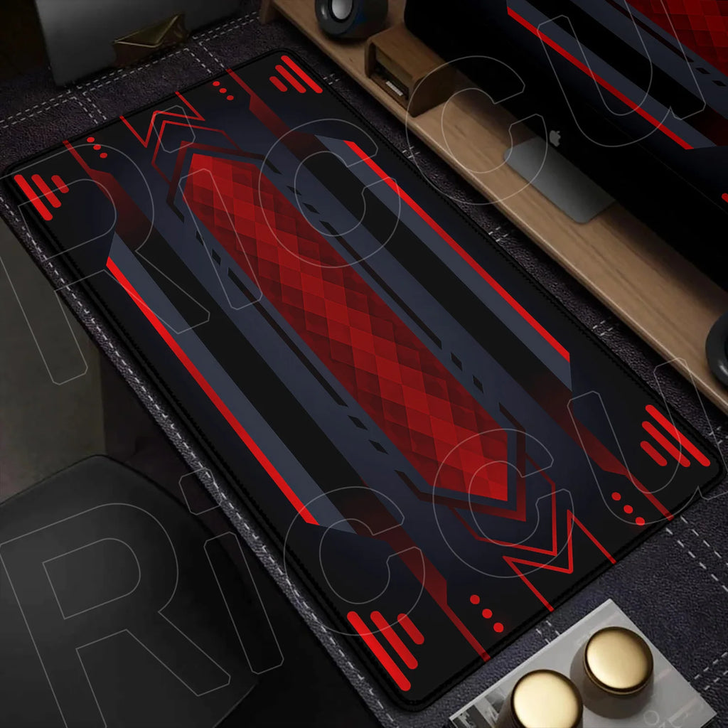 Premium HD Sci-Fi Gaming Mouse Pad - Large Desk Mat