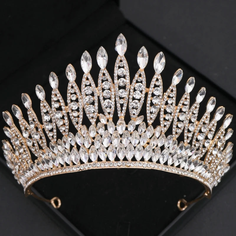 Luxury Crystal Crown & Bridal Jewelry Set
