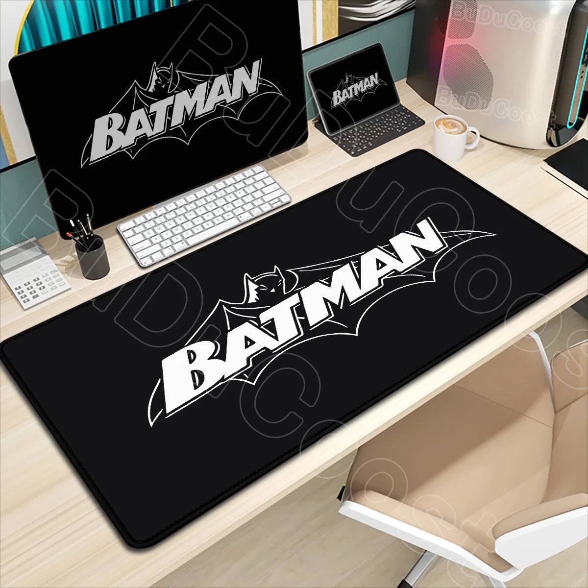 Large Gaming Mouse Pad - HD Waterproof Rubber Desk Mat