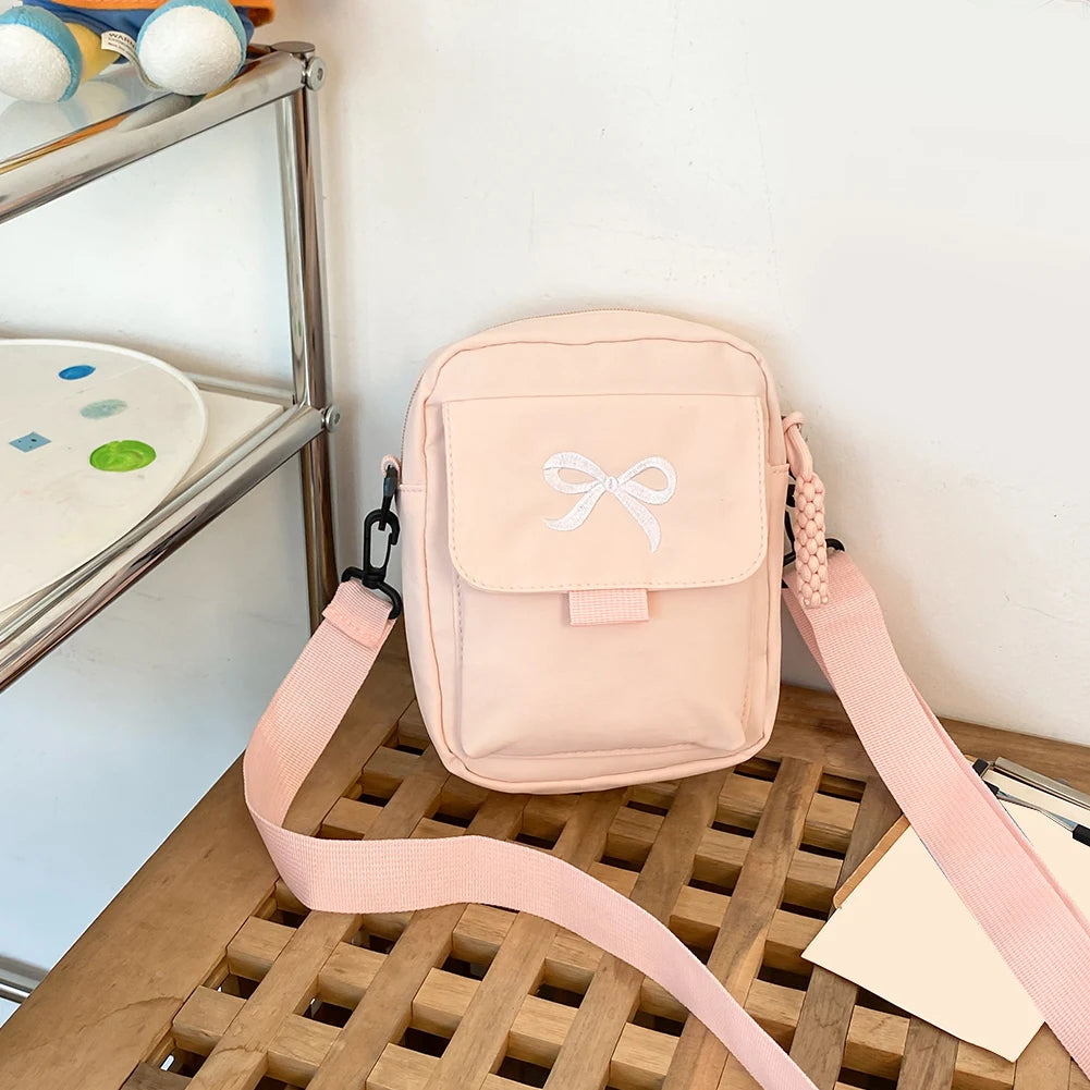 Elegant Bow Shoulder Bag - Chic Satchel