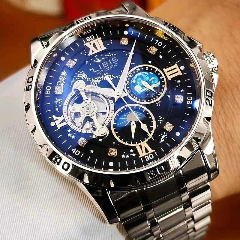 Luxury Automatic Mechanical Watch - Waterproof & Calendar