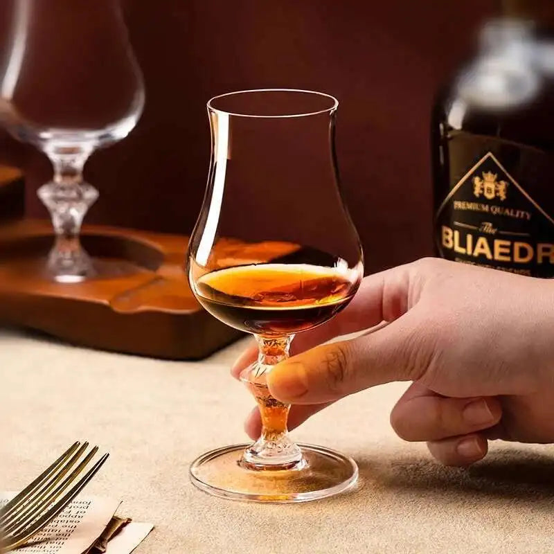 Premium Crystal Whiskey Tasting Glass - Professional Snifter
