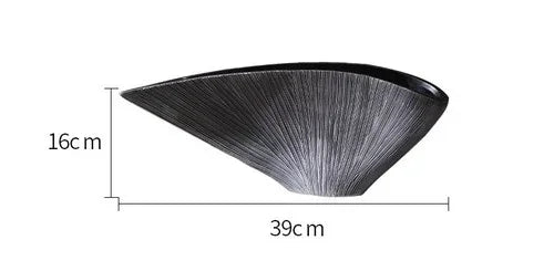 Luxury Modern Art Resin Vase - Creative Tabletop Home Decor