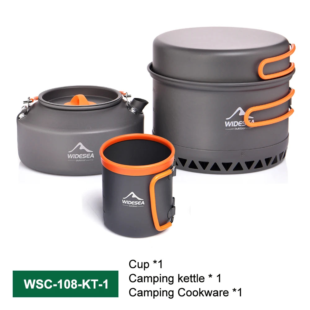 Premium Outdoor Camping Cookware Set - Portable & Durable