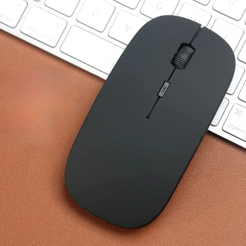 Wireless Gaming Mouse - Rechargeable & Silent Click