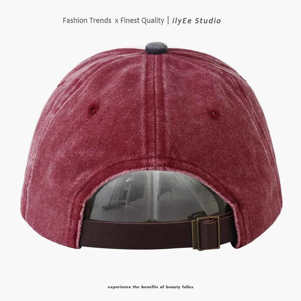 New Washed Cotton Baseball Cap for Women Men Adjustable Snapback Hats Motorcycle Print Hip Hop Dad Hat Men's Summer Cap