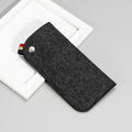 Soft PU Leather Glasses Case - Portable & Dustproof Reading Glasses Bag