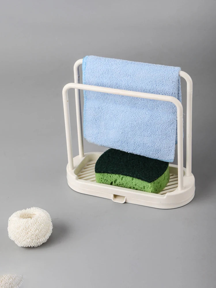 Premium Kitchen Cloth Rack - Double-Layer Drainer