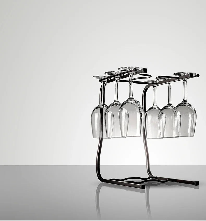 Elegant European Red Wine Glasses - Luxurious Decanter Set