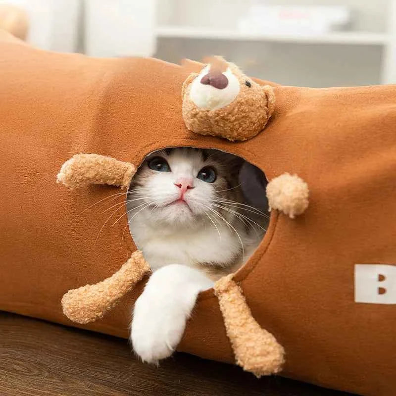 Premium Cat Bed - Plush Comfort & Breathable Design