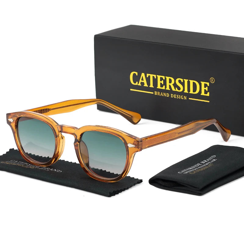 Retro Round Sunglasses - Premium UV400 Vintage Eyewear