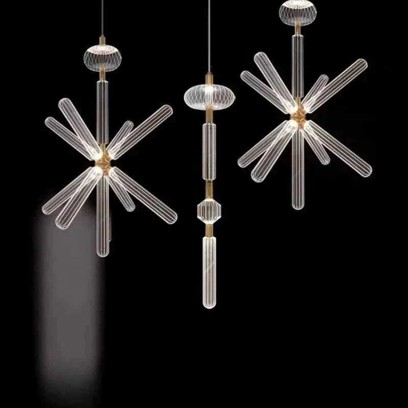 Nordic Luxury Art Glass Chandelier - Modern Pendant Light