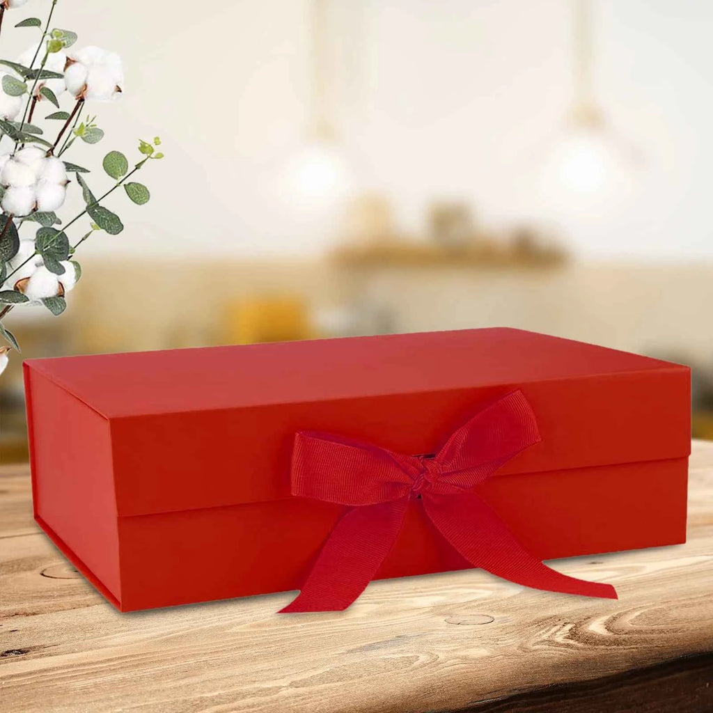 Gift Box with Ribbon Proposal Gift Boxes Reusable Large Storage Box for Birthday Party Valentine'S Wedding Engagement Party