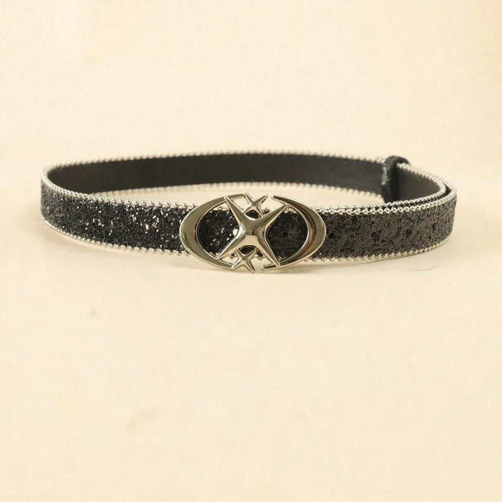Luxury Sequin Waist Belt - Y2K Statement Dress Strap